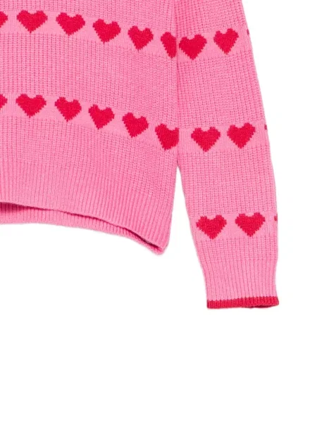 Sweter dziecięcy Twinset różowy