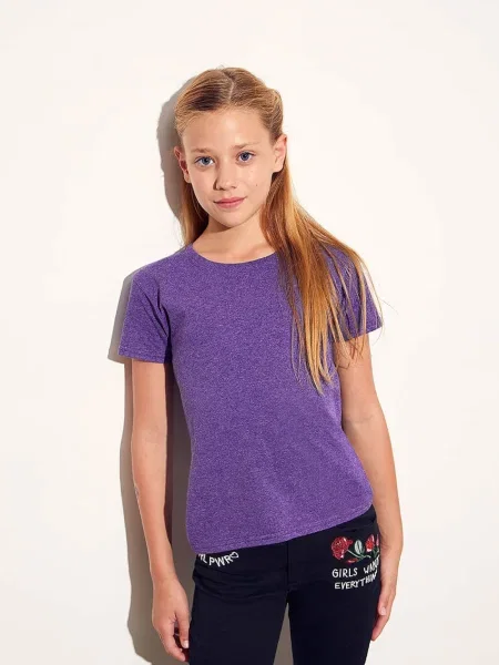 Tricou copii Fruit Of The Loom violet