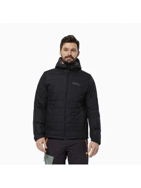 Jack Wolfskin мъжки пухени якета Lapawa Ins Hoody black черно