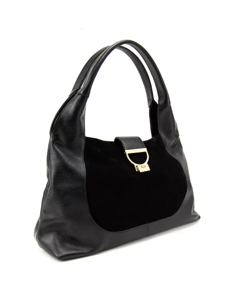 RoyalBag Сумка Шкіра/замша чорний