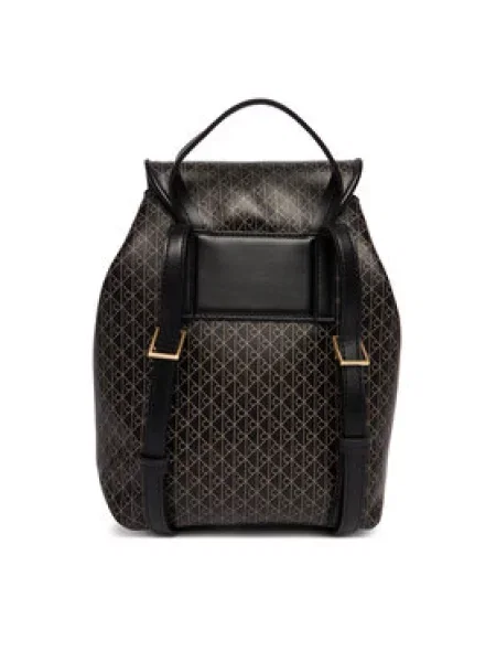 Calvin Klein Ruksak Emblem Aop Mini Backpack crna