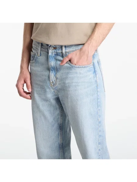 Τζιν Tommy Hilfiger Dover Whiskered Regular Straight Leg Jeans Maxwell Blue μπλε