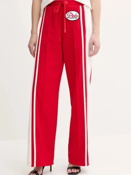 Spodnji del trenirke Pinko rdeča