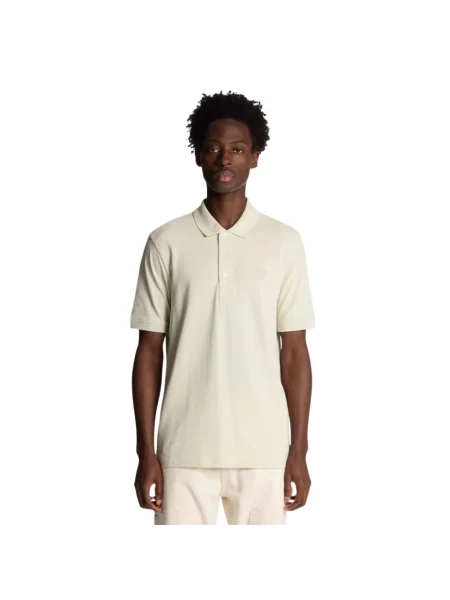 Koszulka polo Lyle & Scott beżowa