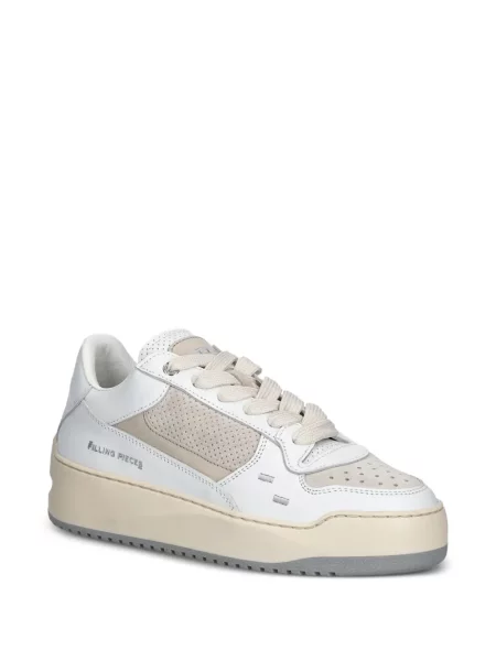 Sneakersy Filling Pieces skórzane białe
