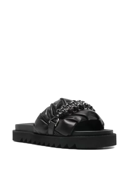 Sandale Toga Virilis din piele negru