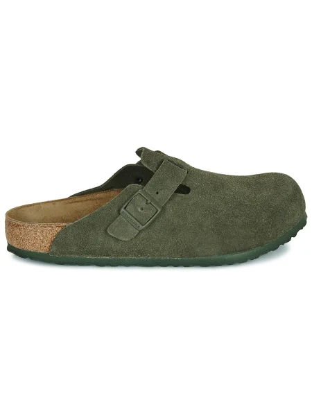 Bőr félcipő Birkenstock zöld