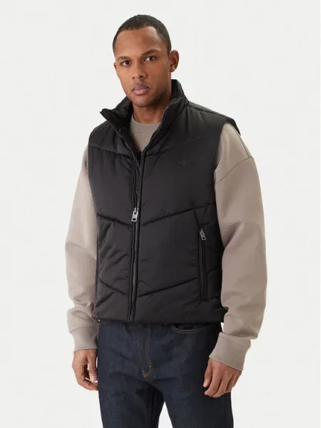 HUGO Vestă Berolino negru