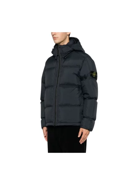 Kurtka Stone Island z kamieniami niebieska
