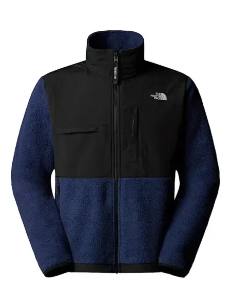 Geacă The North Face din fleece albastru