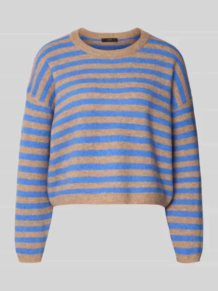 Oui Sweter blau granatowy