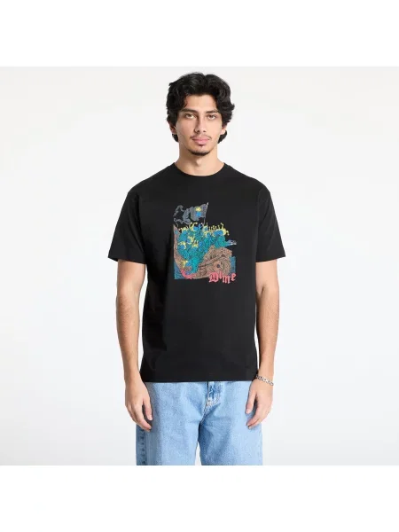 Tricou DIME Folly T-Shirt UNISEX Black S negru