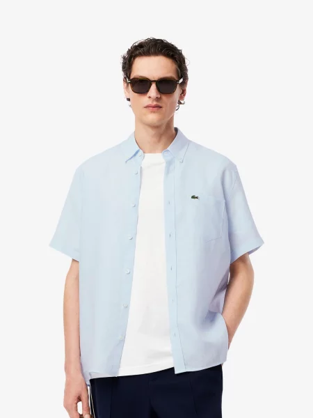 Сорочка Lacoste блакитна
