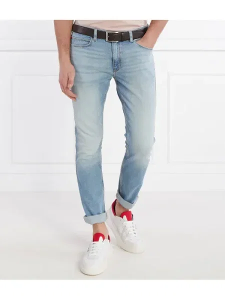 HUGO Farmer | Extra slim fit kék