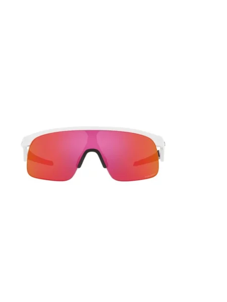 Okulary przeciwsłoneczne dziecięce Oakley Resistor PC polished white/prizm field białe