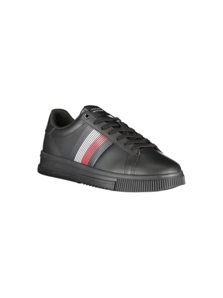 Trampki Tommy Hilfiger skórzane czarne