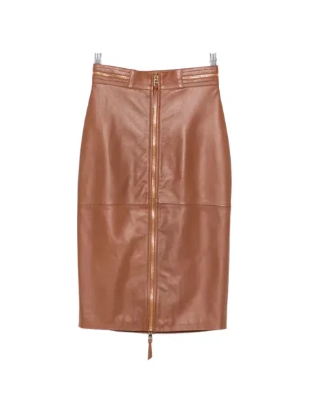 Fustă tip creion Elisabetta Franchi maro
