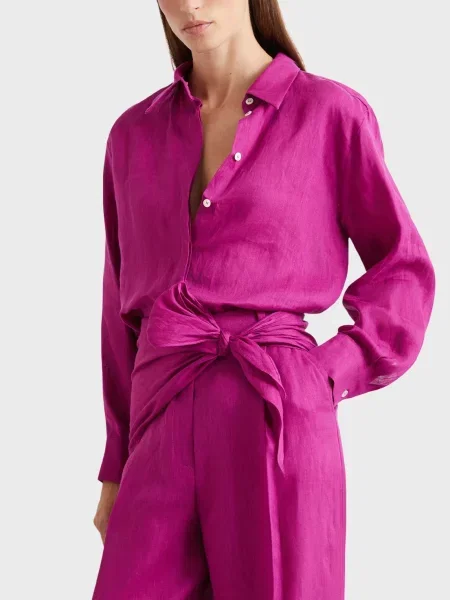 Рубашка Marella фиолетовая