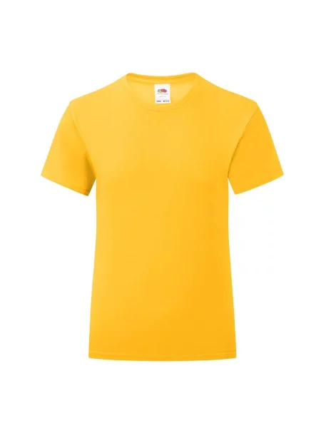 Tricou copii Fruit Of The Loom galben