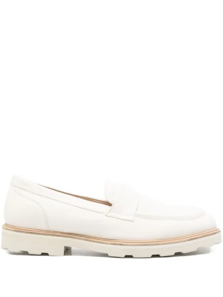 Pantofi loafer Sturlini Firenze din piele alb