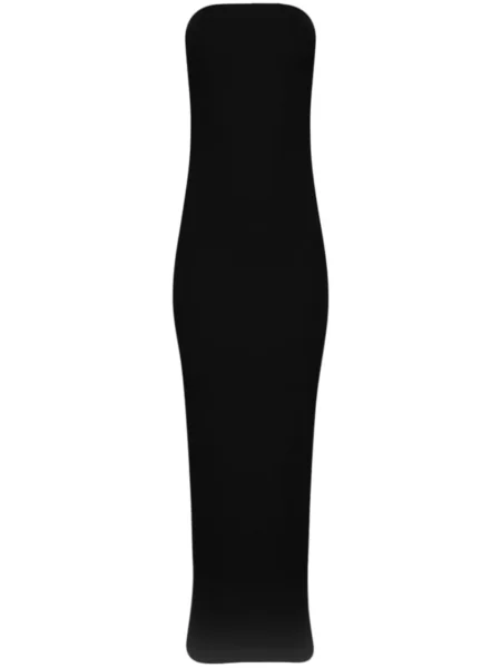 Maksi sukienka maxi Eterne garniturowa czarna