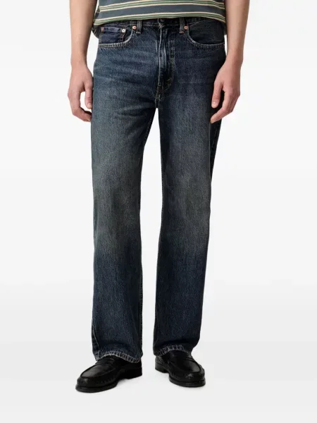 Decupat pantaloni Levi's® cu autograf cu talie înaltă alb