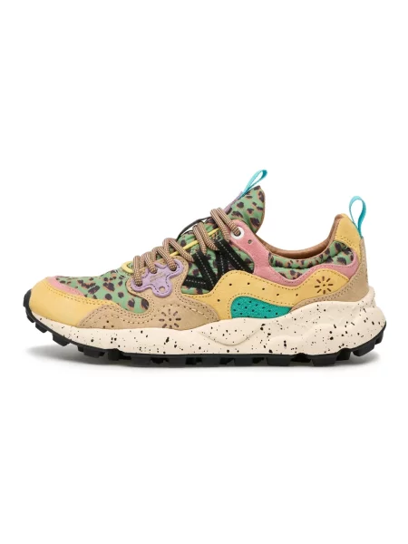 Sneakersy Flower Mountain skórzane w kwiatki