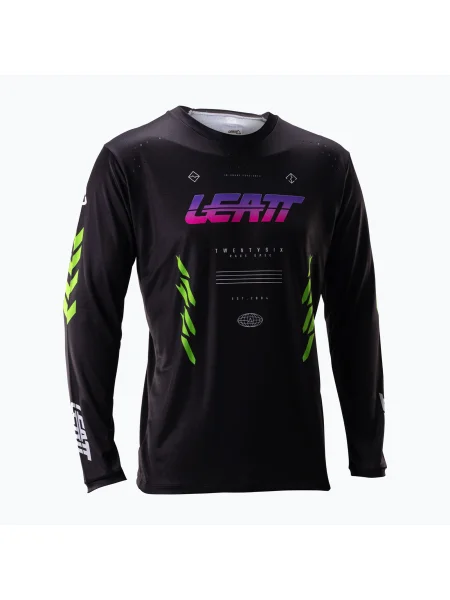 Tričko s dlouhým rukávem Leatt černé