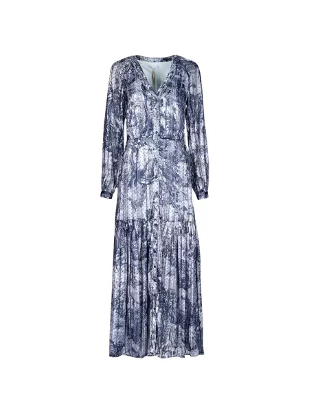 Dolgo maxi obleka Guess modra