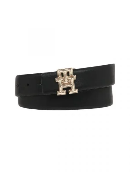 Tommy Hilfiger De piele cu două fețe negru