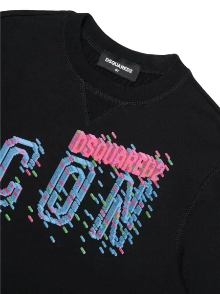 Bluza dziecięca Dsquared2 czarna