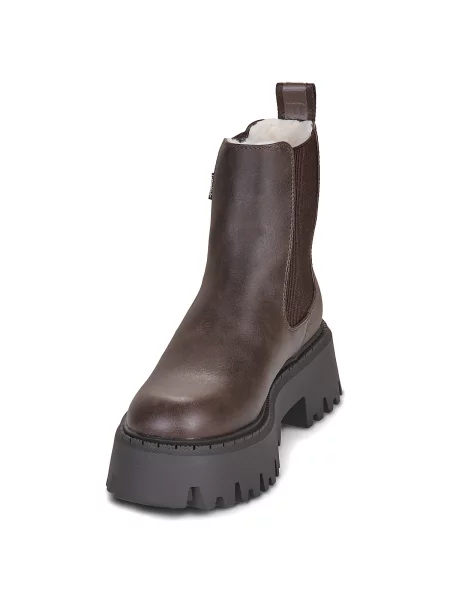 Chelsea boots Buffalo hnedá