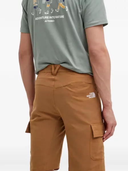 Pantaloni scurți cargo The North Face maro