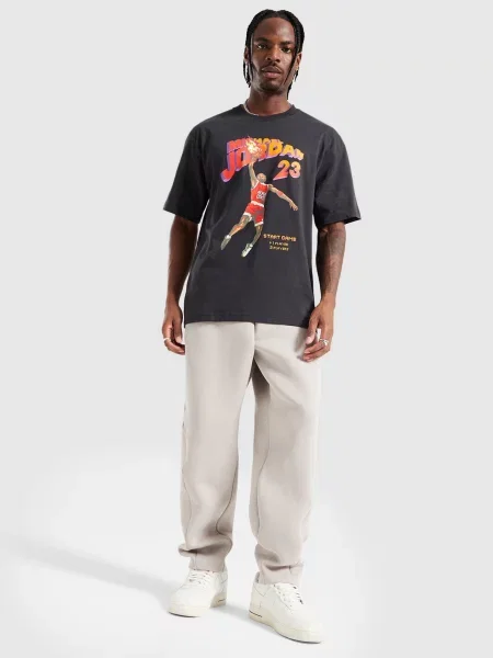 Jordan T-Shirt M J Brk Nc Game Gfx Ss Crw czarna
