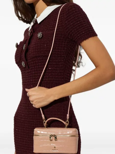 Geantă shopper Furla din piele