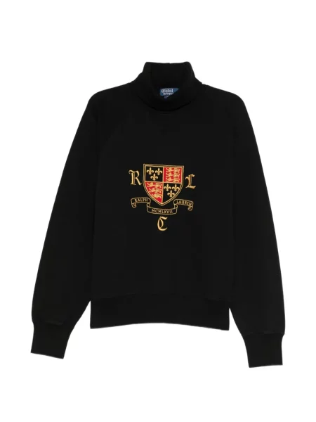 Șapcă Polo Ralph Lauren cu broderie de catifea cord clasică negru