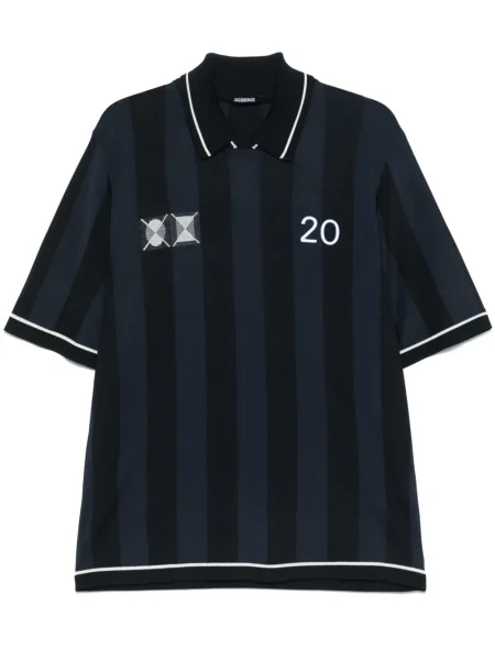Polo Jacquemus albastru