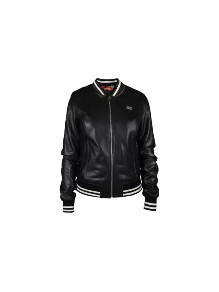 Kurtka skórzana Philipp Plein czarna
