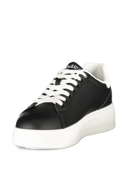 Маратонки U.s. Polo Assn. бродирани на платформе черно