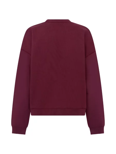 Hanorac crewneck Dsquared2 cu decolteu rotund roșu