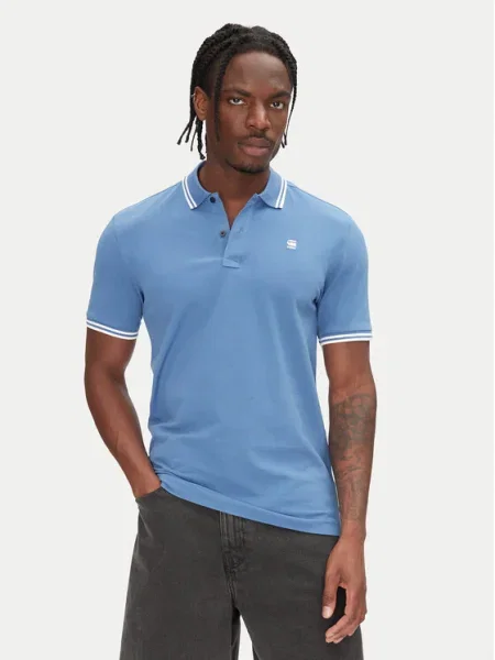 G-Star Raw Tricou polo Dunda maro