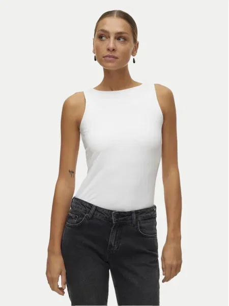Top Vero Moda alb