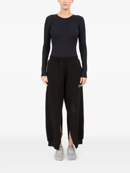Pantaloni Mm6 Maison Margiela negru