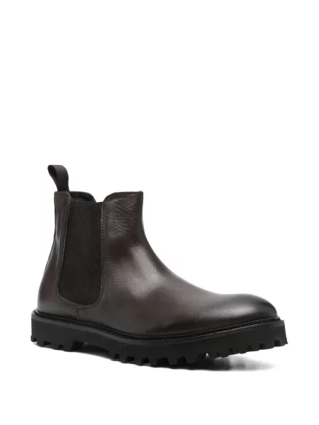 Botine Fratelli Rennella din piele maro