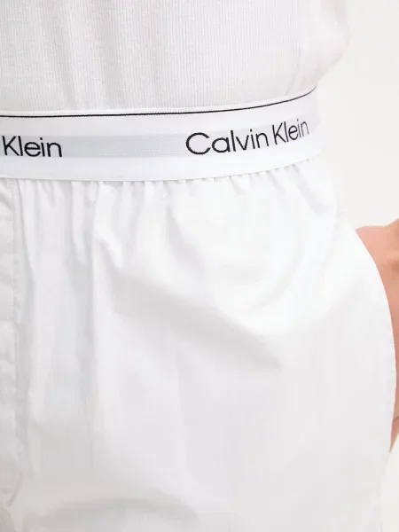 Calvin Klein Underwear spodnie piżamowe białe