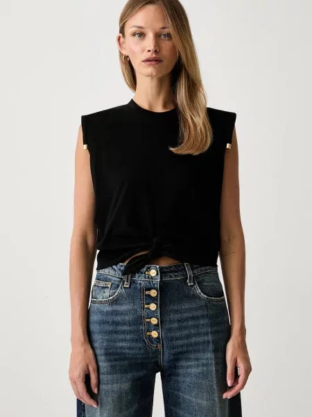 Elisabetta Franchi top pentru femei din negru