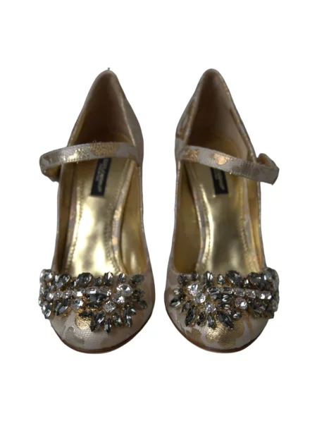 Czółenka Dolce And Gabbana żółta