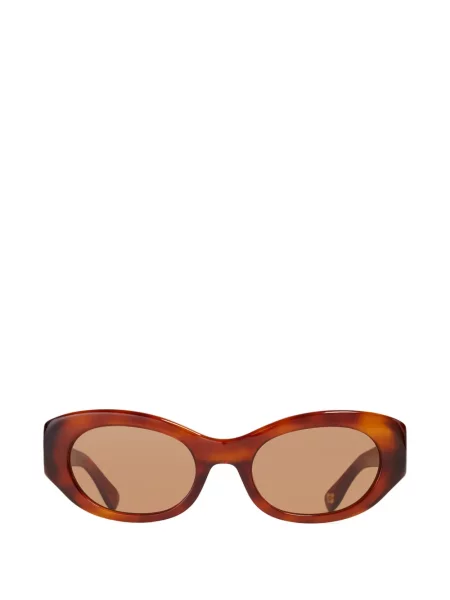 Ochelari de soare Ganni maro