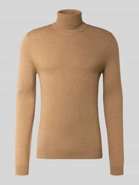 Golf o kroju regular fit z mieszanki wełny z domieszką kaszmiru Mcneal