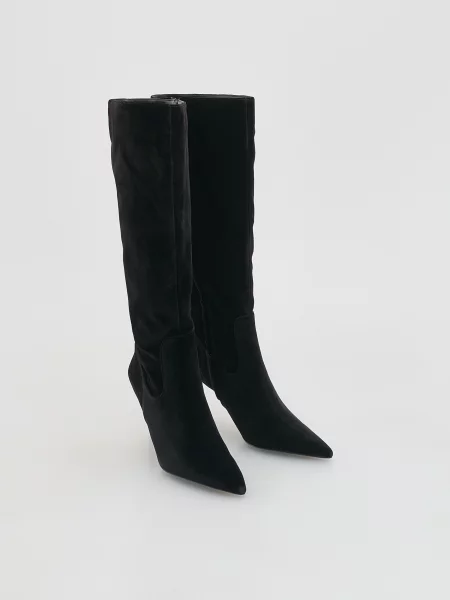 Ботфорты Reserved черные